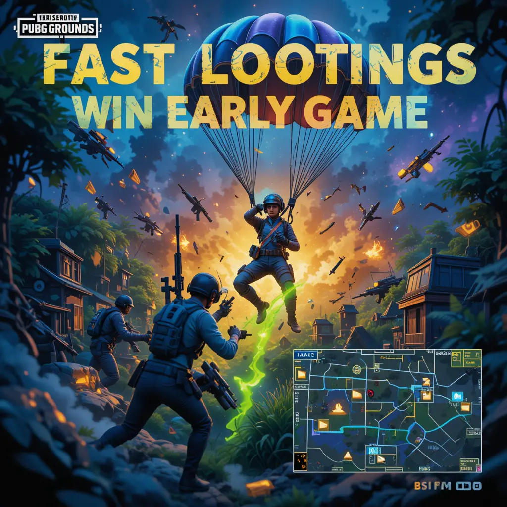 Trik Looting Cepat di Awal Game PUBG Mobile 2025