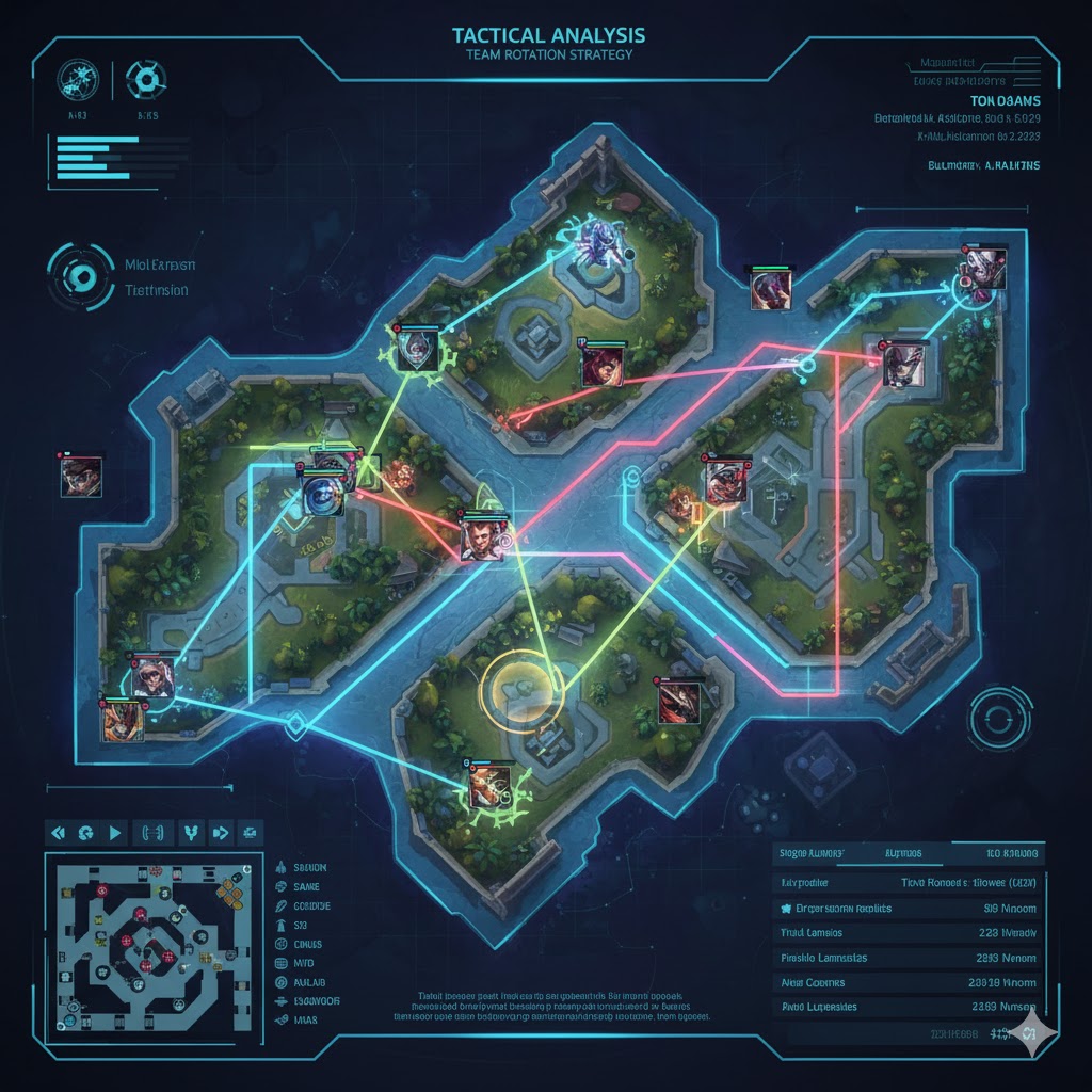 Tips Rotasi Map Mobile Legends ala Pro Player 2025!