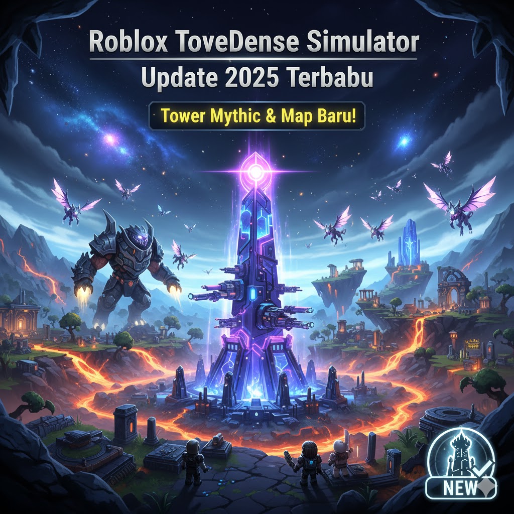 Roblox Tower Defense Simulator Update 2025 Terbaru: Tower Mythic & Map Baru!