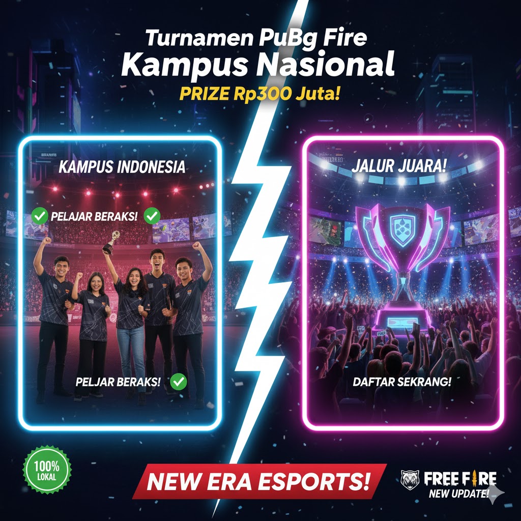 Turnamen PUBG Mobile Kampus Nasional, Prize Rp300 Juta!