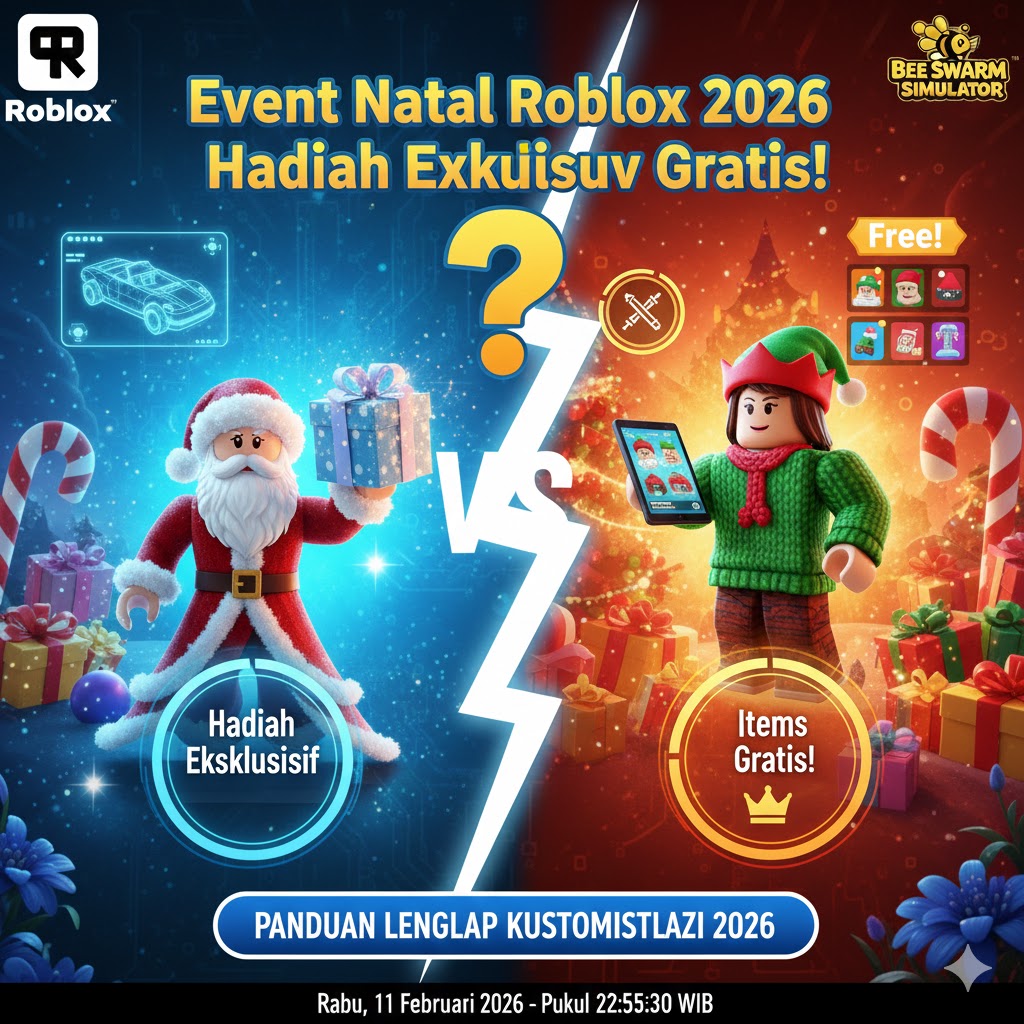 Event Natal Roblox 2026: Hadiah Eksklusif Gratis!