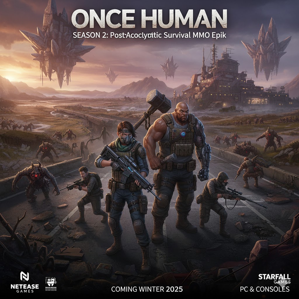 Once Human Season 2: Post-Apocalyptic Survival MMO Epik