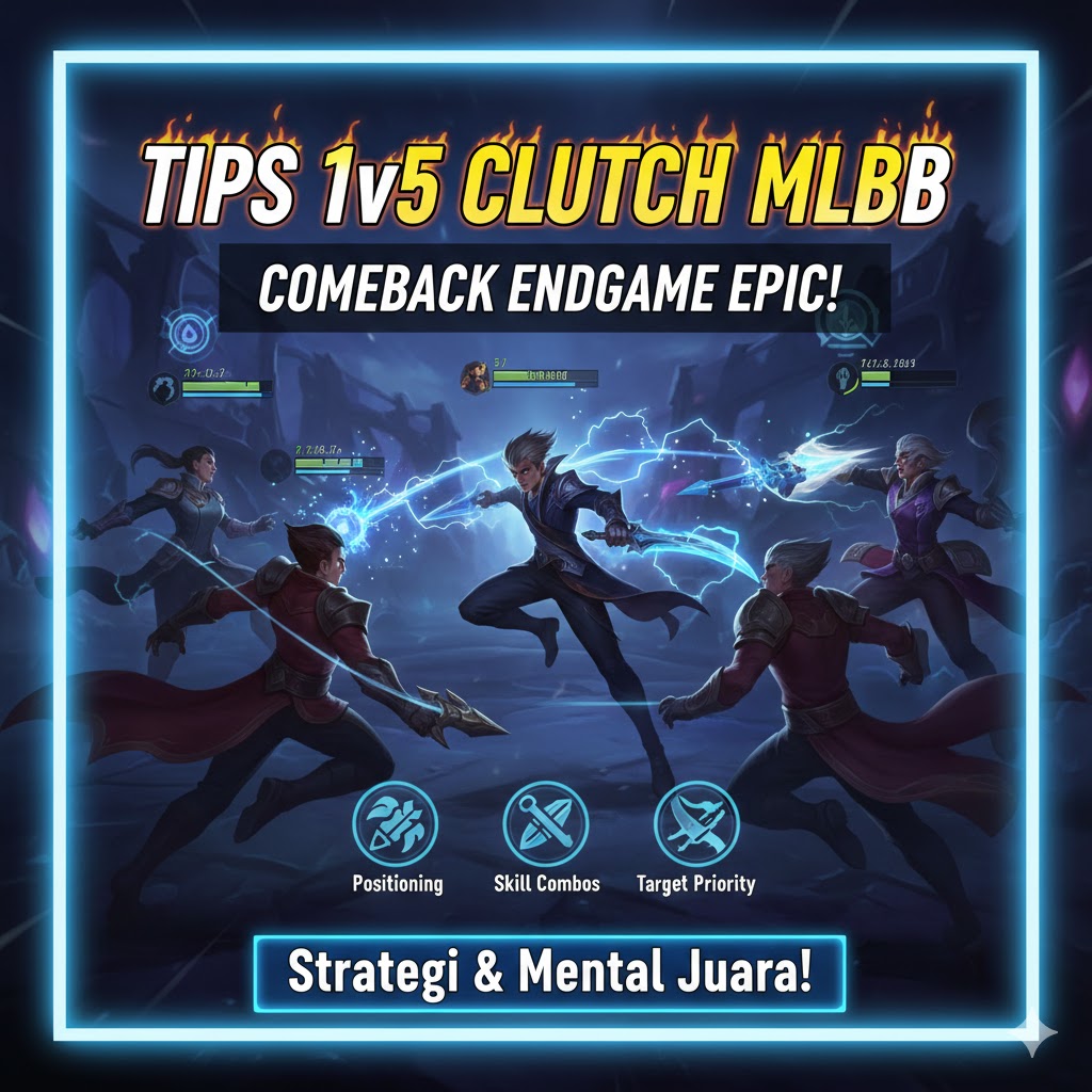 Tips 1v5 Clutch MLBB: Comeback Endgame Epic!