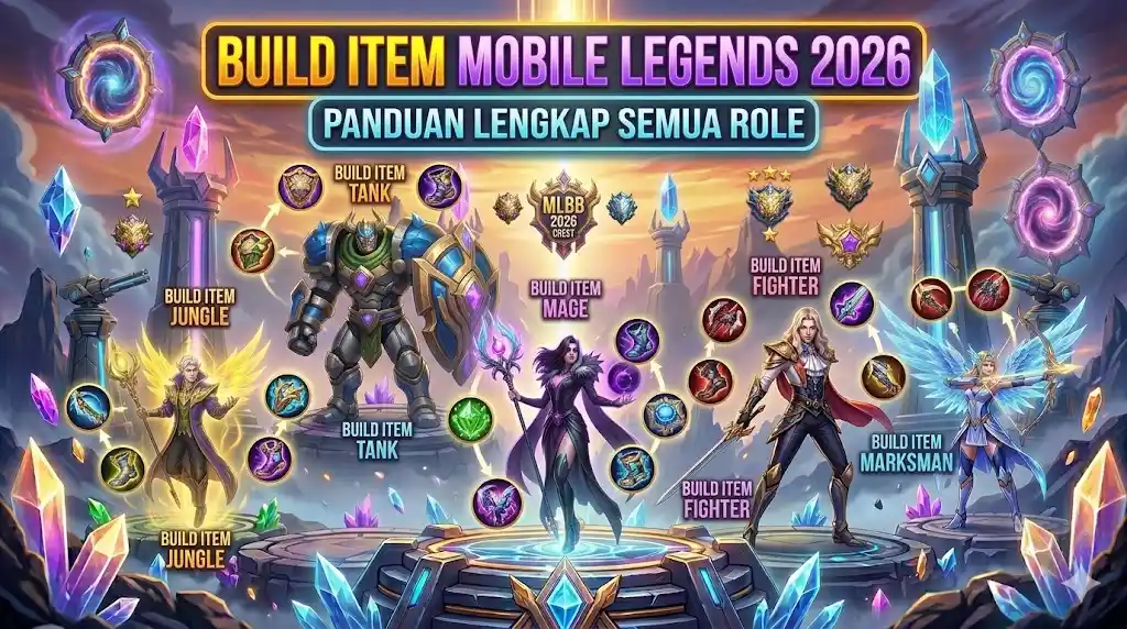 Build Item Mobile Legends 2026 – Panduan Lengkap Semua Role!