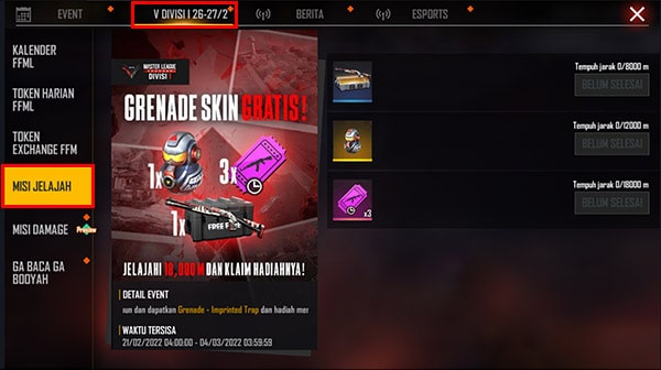 Grenade Meta Free Fire: Cluster Trap One-Wipe Squad Lancar!