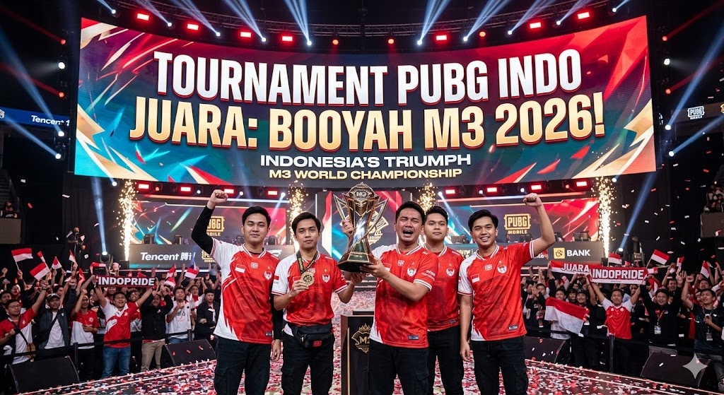 Tournament PUBG Indo Juara: Booyah M3 2026!